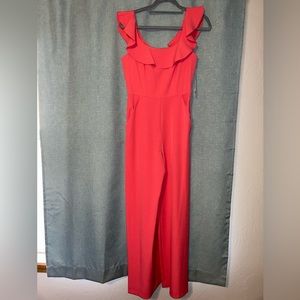 Antonio Melani red/pink sleeveless jumpsuit
